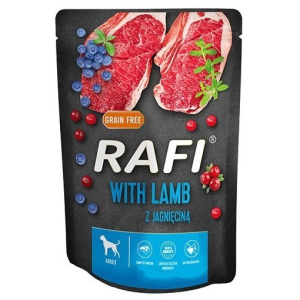 Rafi Karma dla psa z jagnięciną, saszetka 300g