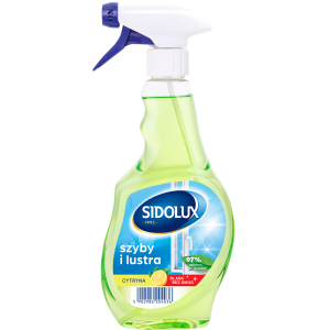 Sidolux Crystal do mycia szyb lemon 500ml