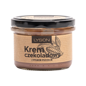 Łysoń Krem czekoladowy z pyłkiem pszczelim 200g