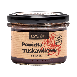 Łysoń Powidła truskawkowe z miodem 200g