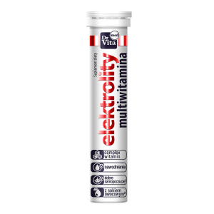 Dr Vita Elektrolity + multiwitamina, suplement diety, 20 tabletek musujących