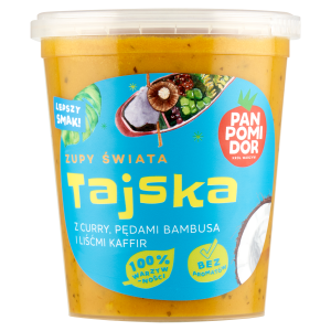 Tajska z curry, pędami bambusa i liśćmi kaffir ZUPY ŚWIATA 400g
