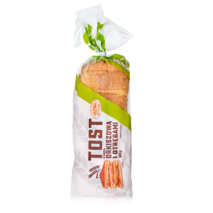 Grzybki Tost z mąką orkiszową i otrębami 500g