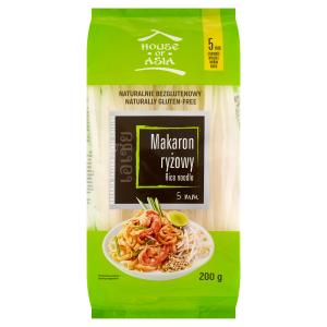 HOUSE OF ASIA makaron ryżowy wstążka 5mm 200g