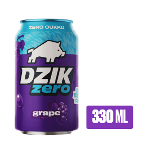 Dzik Zero Grape bez kofeiny 330ml