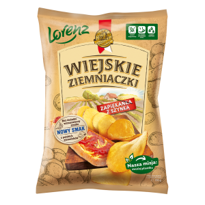 Wiejskie Ziemniaczki Zapiekanka z szynką 130g