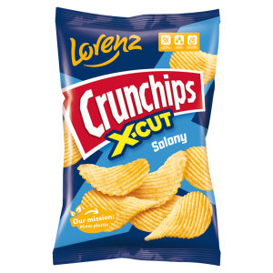 Crunchips X-Cut Solone chipsy 130g
