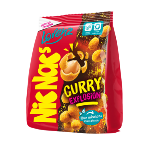 Nic Nac's orzeszki ziemne curry explosion 110g