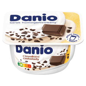 Danio serek homogenizowany z kawałkami czekolady 130g