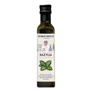 Makłowicz i Synowie Przyprawa na bazie oliwy z oliwek bazylia 250ml