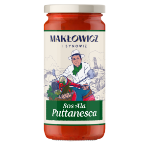 Makłowicz i Synowie Sos Puttanesca 400g