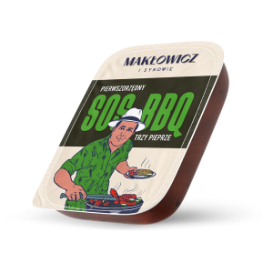 Makłowicz i Synowie Sos BBQ trzy pieprze 120g