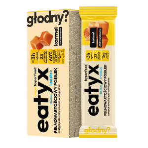 EATYX posiłek w formie batona w kartoniku karmel 60g