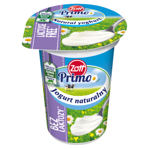 Jogurt Natur Zott Primo Bez Laktozy 180G