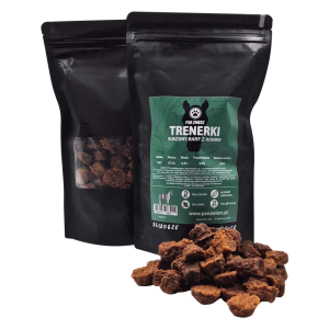 Trenerki PanZwierz suszony BARF z koniny 250g