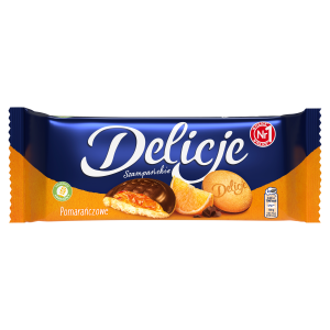 Delicje ciastka pomarańczowe 147g