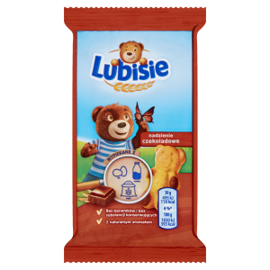 Ciastka lubisie nadzienie czekoladowe 30g