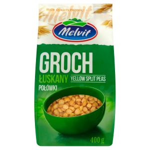 Melvit groch łuskany połówki 400g