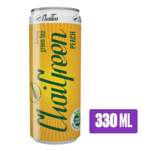 ChaiGreen Peach napój niegazowany ChaiTea na bazie zielonej herbaty puszka 330ml