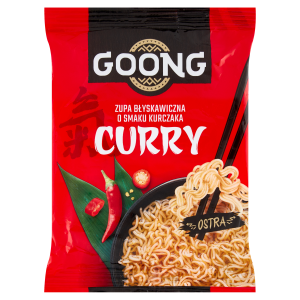 GOONG Zupa błyskawiczna o smaku kurczaka CURRY 65 g
