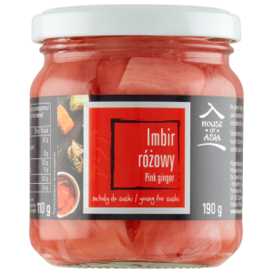 House of Asia młody imbir różowy do sushi 190g