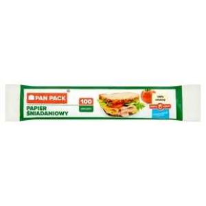 Papier Śniadaniowy Pan Pack 100 Arkuszy