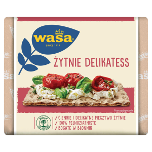 Wasa Delikatess pieczywo chrupkie żytnie 210g