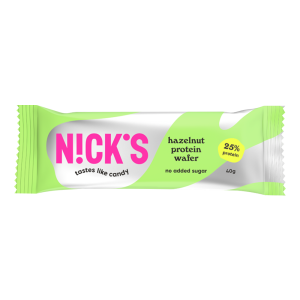 NICK'S Wafelek proteinowy krem orzechowy w czekoladzie mlecznej 40g