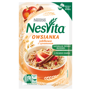 NesVita owsianka jabłkowa z cynamonem 46g