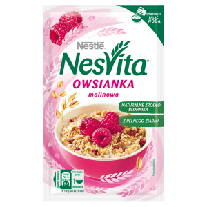 NesVita owsianka malinowa 45g