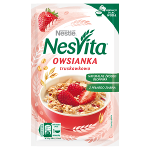 NesVita owsianka truskawkowa 45g
