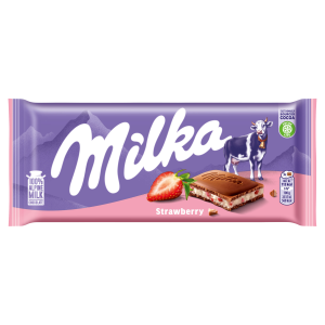 Milka czekolada strawberry 100g