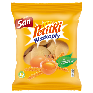 San Petitki Biszkopty 120g