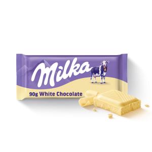 Milka czekolada white chocolate 90g
