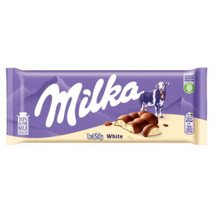 Milka Bubbly Milk&White 95g