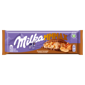 Milka czekolada mleczna orzeszek ziemny&karmel 276g