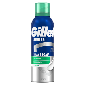 Gillette Series łagodząca pianka do golenia z aloesem 200ml