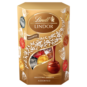Lindt assorted cornet bombonierka 200g