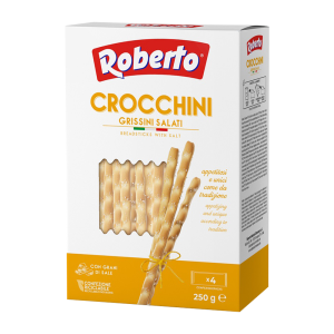 Roberto Grissini Crocchini grube paluszki z solą 250g