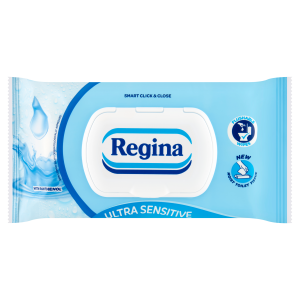Regina Nawilżany Papier Ultra Sensitive 42szt
