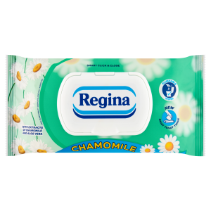Regina Nawilżany Papier Rumiankowy 42szt