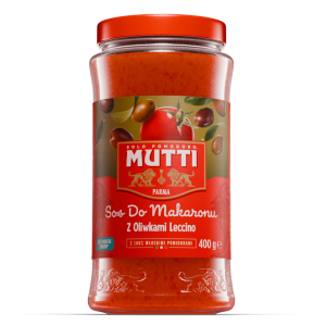 Mutti Sos pomidorowy z oliwkami 400g