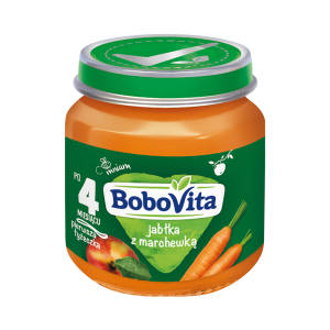Bobovita deser jabłko-marchewka po 4. miesiącu 125g
