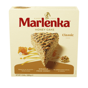 Marlenka Miodowy tort z orzechami włoskimi 800g