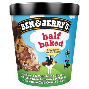 B&J Half Baked lody czekoladowo-waniliowe 465ml
