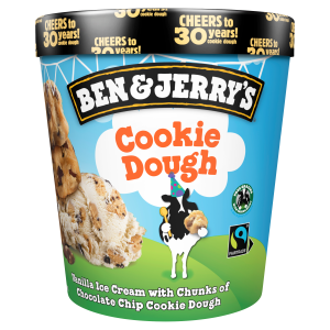 B&J Cookie Dough lody waniliowe z ciasteczkami 465ml