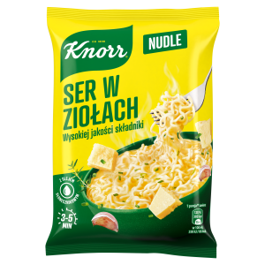 KNORR Nudle ser w ziołach 61g