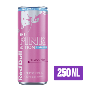 Red Bull Pink Owoce Leśne Napój Energetyczny bez cukru 250ml