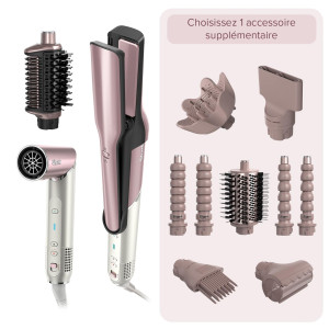 Lisseur Multi-styler Shark Glam personnalisable avec 3 embouts   HD6000EUPK   par SharkNinja