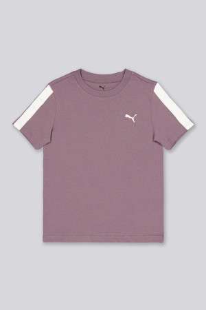 Puma Ess Tape - Roxo - T-shirt Rapariga tamanho 12
